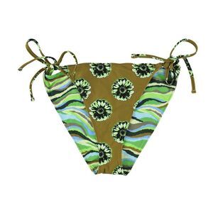 American Eagle Womens Reversible Bikini Swim Bottom, Green, NWT